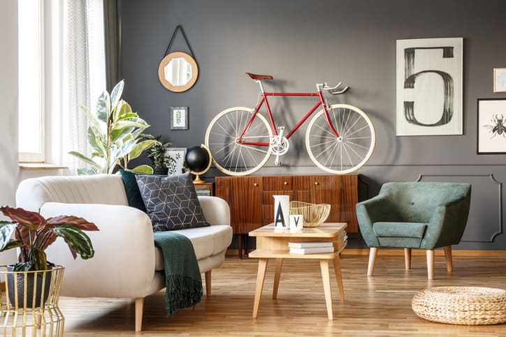 Vintage living room with vibes