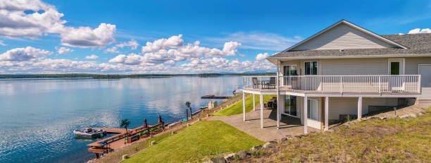 awesome lake house