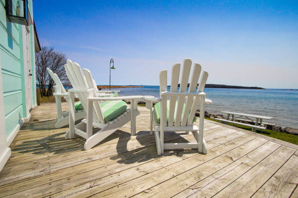 chair by the lake