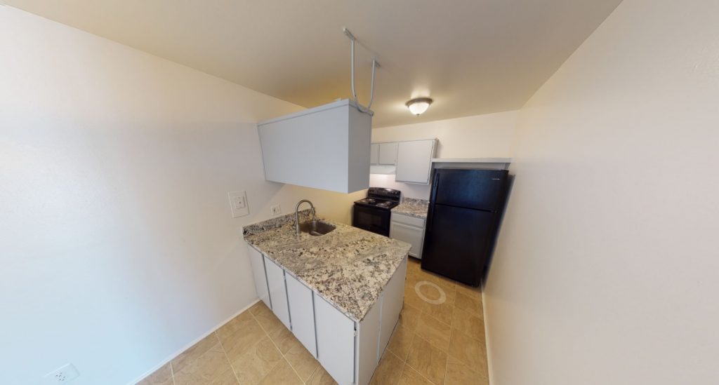 galley kitchen