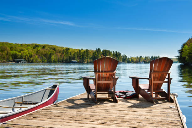 home office lake